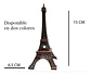 Torre Eiffel 15cm Decoraciones Estatuilla Centro-mesa París  - Miniatura 3