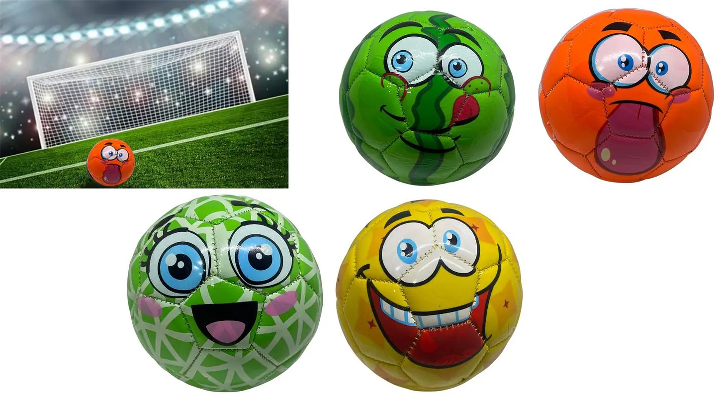 Balón Frutas Futbol Soccer Colores Modelo Juego Deporte 1