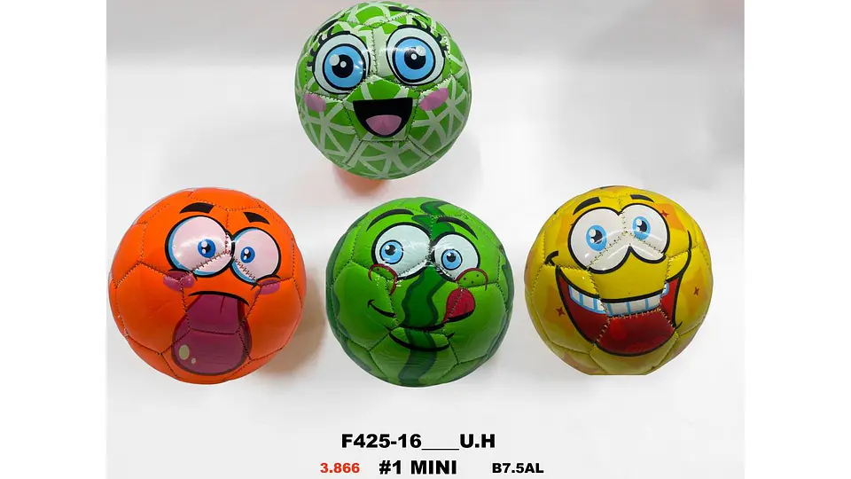 Balón Frutas Futbol Soccer Colores Modelo Juego Deporte 7