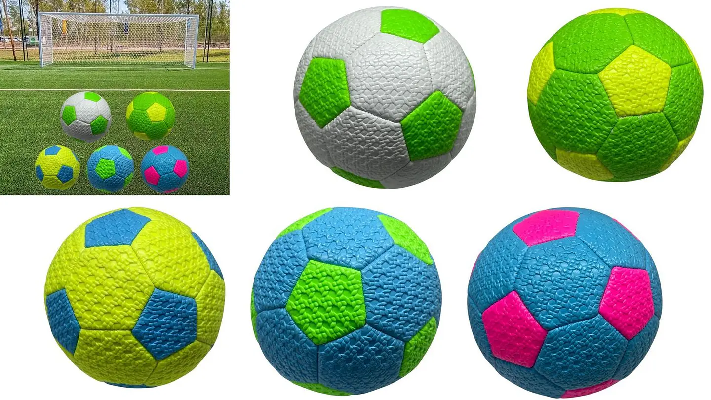Mini Balón De Colores Fútbol Soccer Modelo Juego Deporte 1