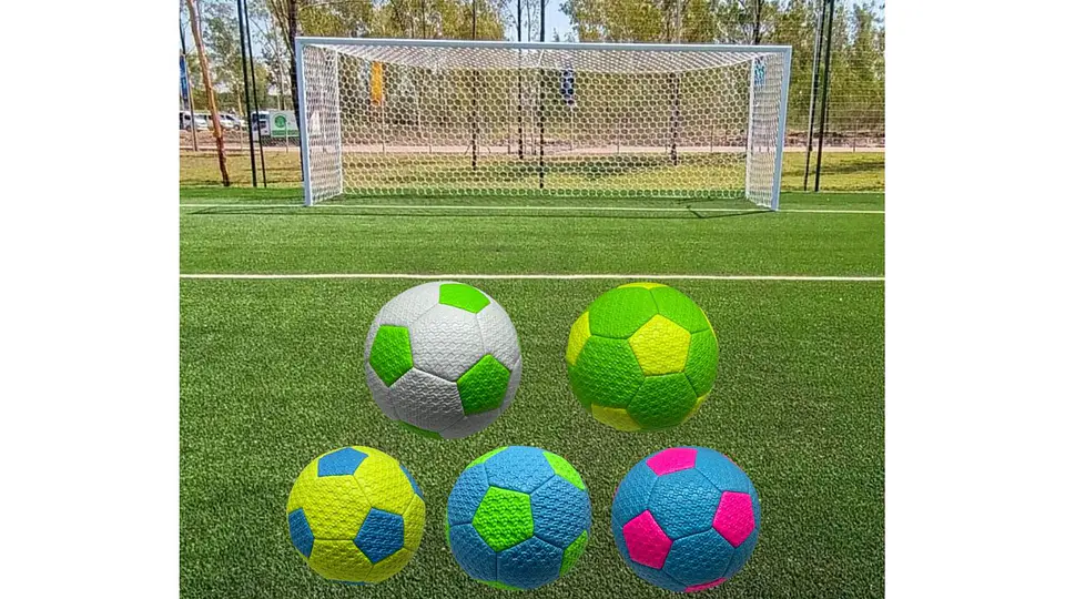 Mini Balón De Colores Fútbol Soccer Modelo Juego Deporte 2