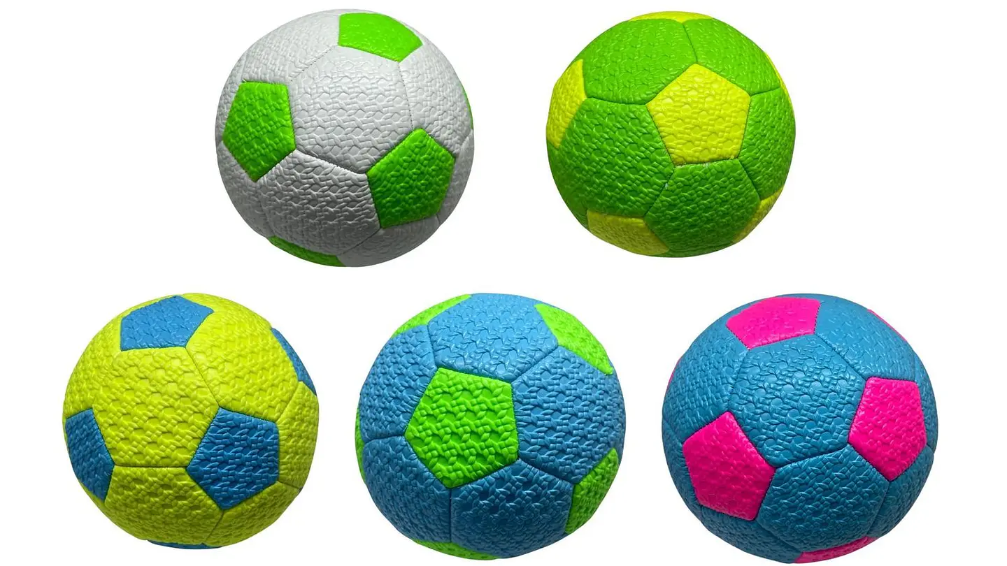 Mini Balón De Colores Fútbol Soccer Modelo Juego Deporte 3