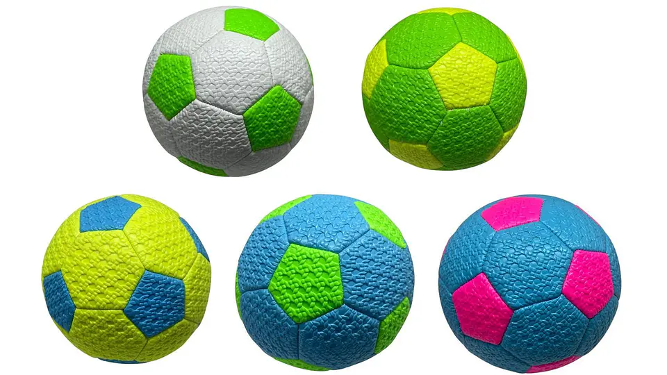 Mini Balón De Colores Fútbol Soccer Modelo Juego Deporte 3