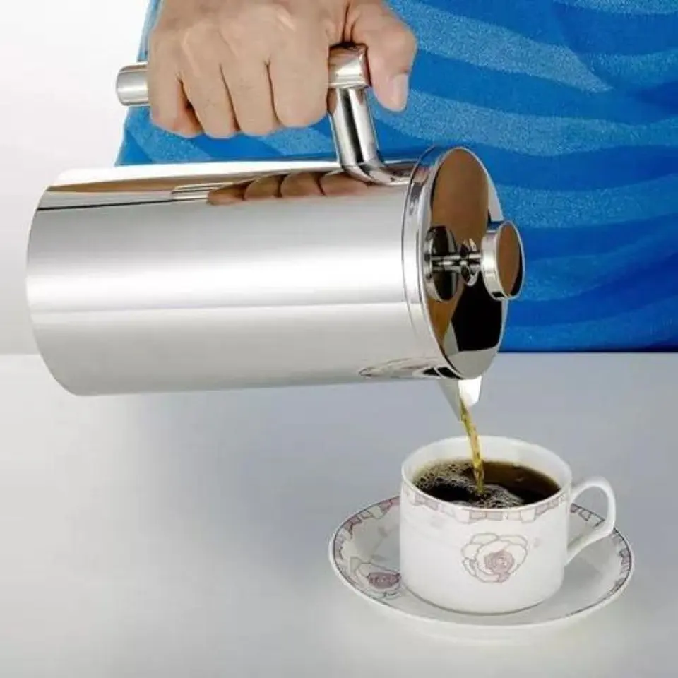 Prensa De Filtro Olla Cafetera Filtro 600ml Jarra Francesa 2