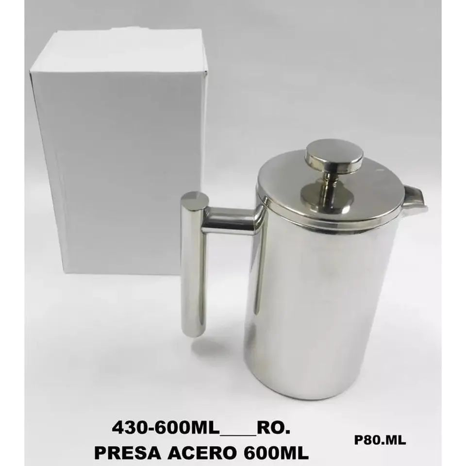 Prensa De Filtro Olla Cafetera Filtro 600ml Jarra Francesa 4