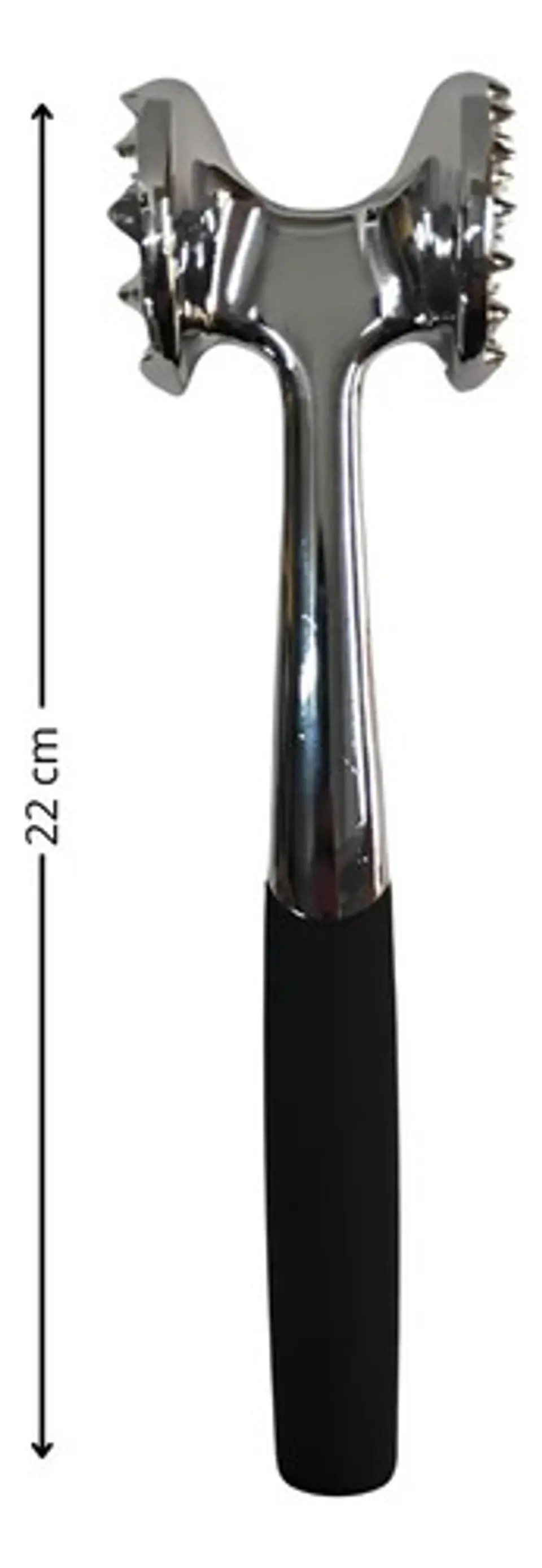Ablandador Carne Martillo Acero Inoxidable  3