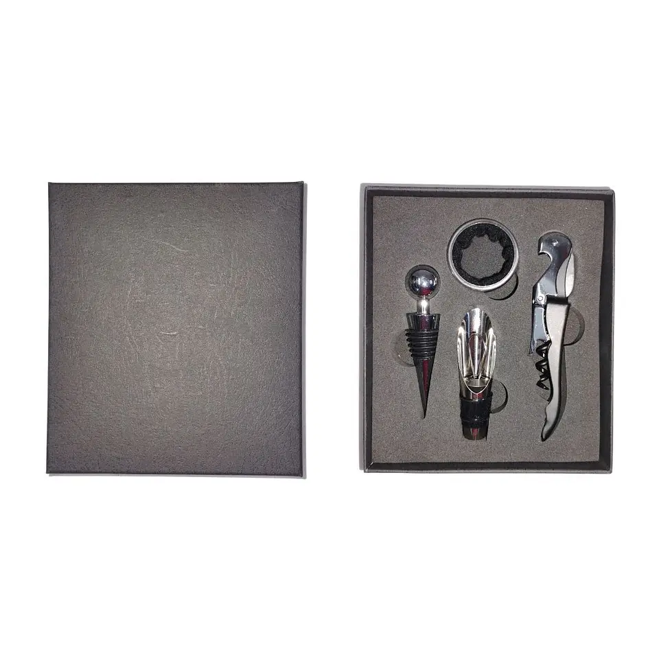 Estuche Destapador Vino Botellas Corcho Utensilios Cocina 2