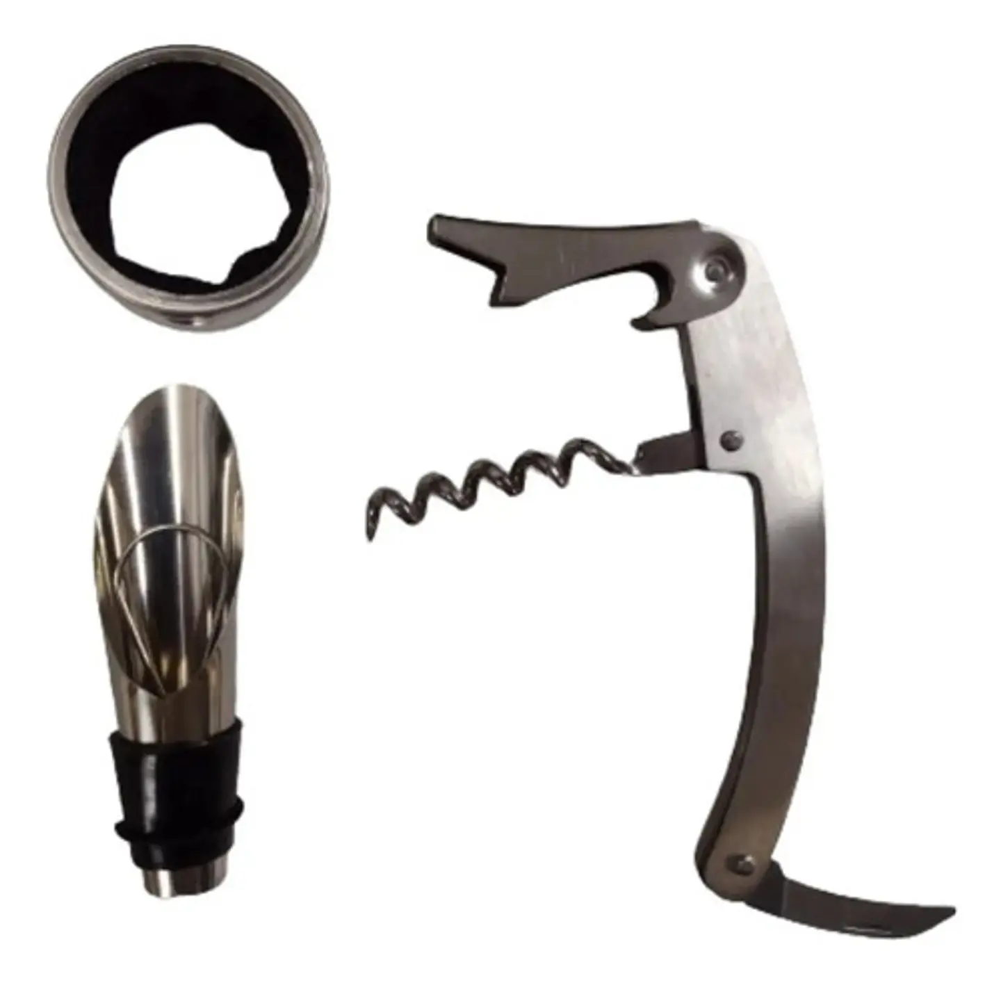 Estuche Destapador Vino Botellas Corcho Utensilios Cocina  4