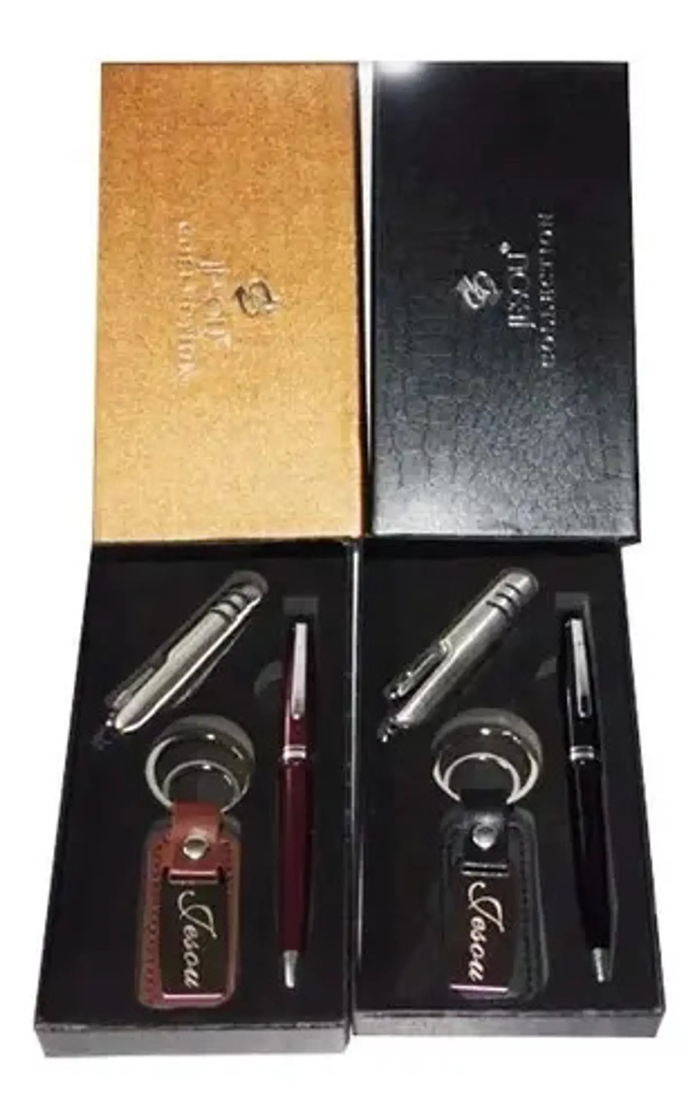 Estuche Regalo Hombre Dia Del Padre Caballero Esfero Llavero 3