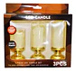 Velas Veladoras Velones Luz Led X 3 Und  - Miniatura 2