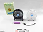 Ventilador + Pila  Recargable Portátil Abanico Linterna Usb  - Miniatura 2