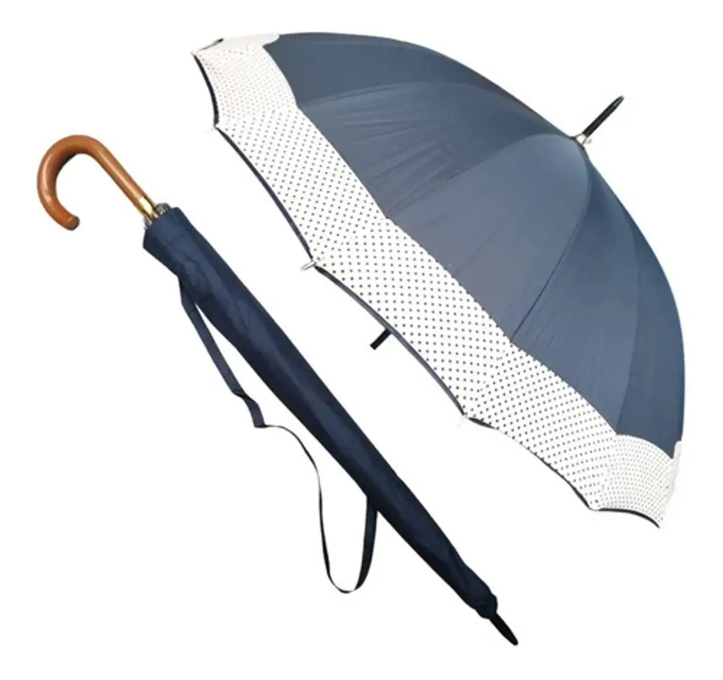 Sombrilla Paraguas Para Hombre  90 Cm Diámetro X95 De Altura 1