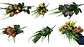 Matas Rosas Flores Artificiales Decoración Ref 119-13 / A.e - Miniatura 1