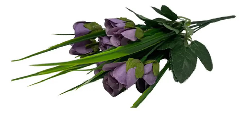 Matas Rosas Flores Artificiales Decoración Ref 119-13 / A.e 6