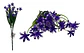 Mini Ramo Flores Rosas Plástico Decoración Arreglos Florales - Miniatura 2