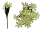 Mini Ramo Flores Rosas Plástico Decoración Arreglos Florales - Miniatura 5