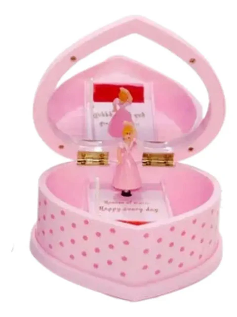 Joyero Caja Musical Regalo Para Dama Mujer Niña   Cuerda