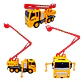 Camión De Construcción Grúa Juguete Niños Carro De Impulso  - Miniatura 1