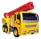 Camión De Construcción Grúa Juguete Niños Carro De Impulso  - Miniatura 2