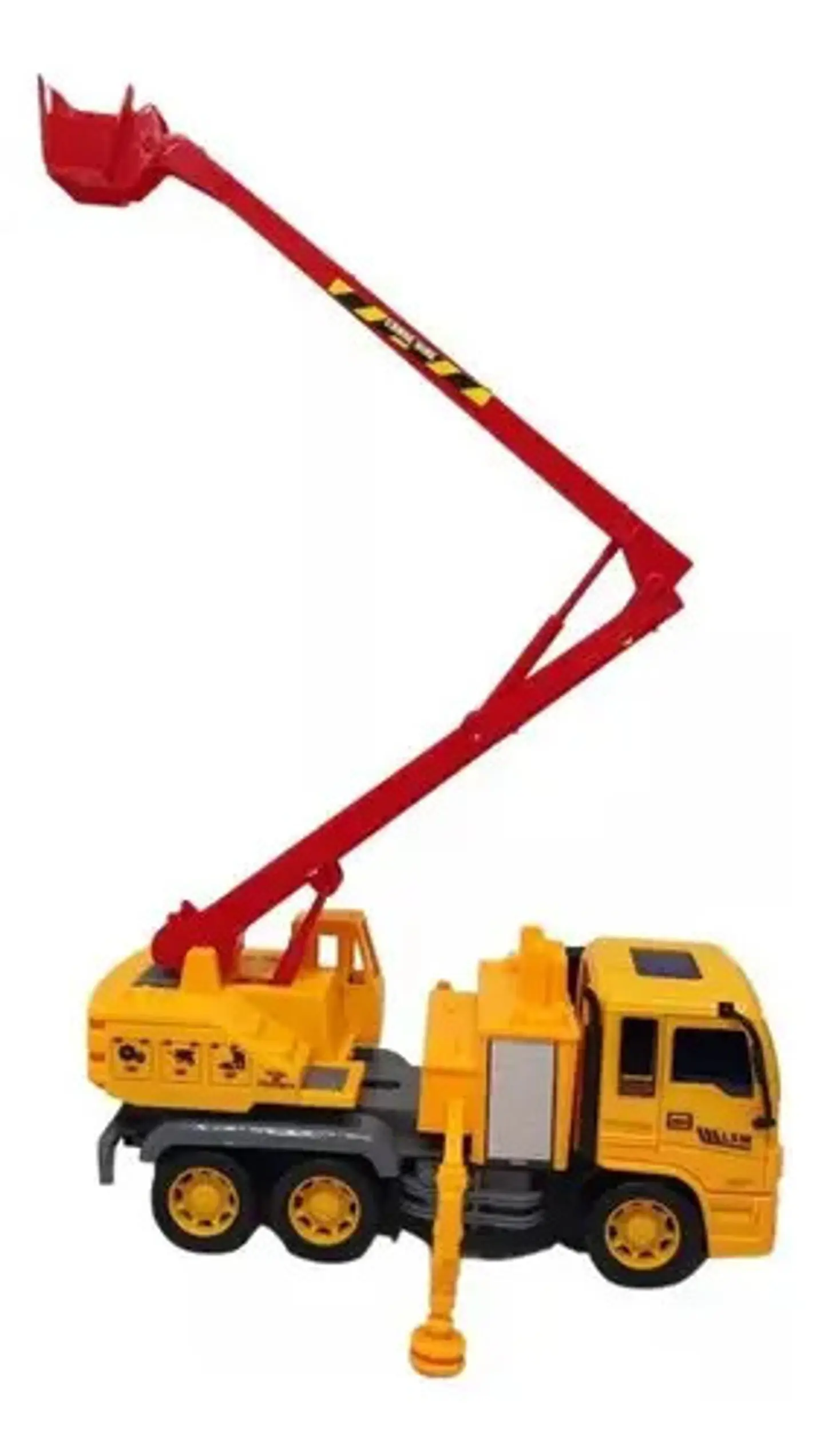 Camión De Construcción Grúa Juguete Niños Carro De Impulso  4