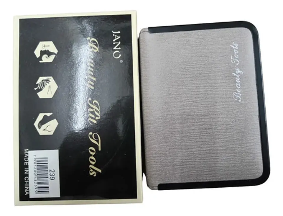 Kit Estuche Corta Uñas Uñas Manos Estética Para Hombre  4
