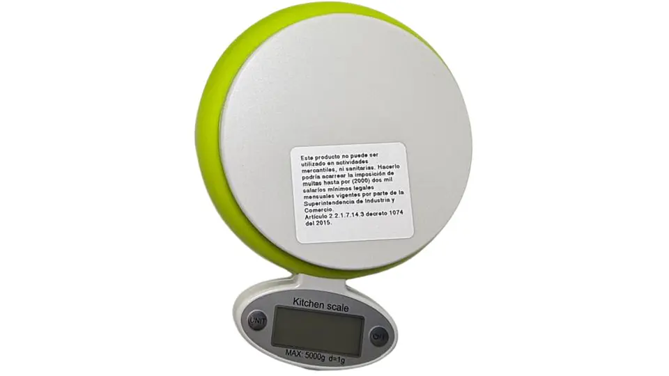 Pesa Digital Cocina 5kg Bascula Gramera Utensilios De Cocina 5