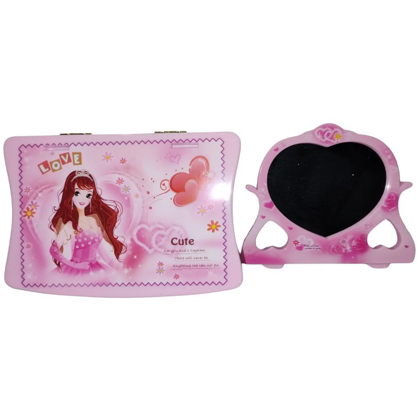 Joyero Para Niña Espejo Corazon Regalo Amor Y Amistad_. 6