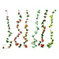 Flores Enredadera 1 Paquete 210cm Hoja Mata Rosas - Miniatura 1