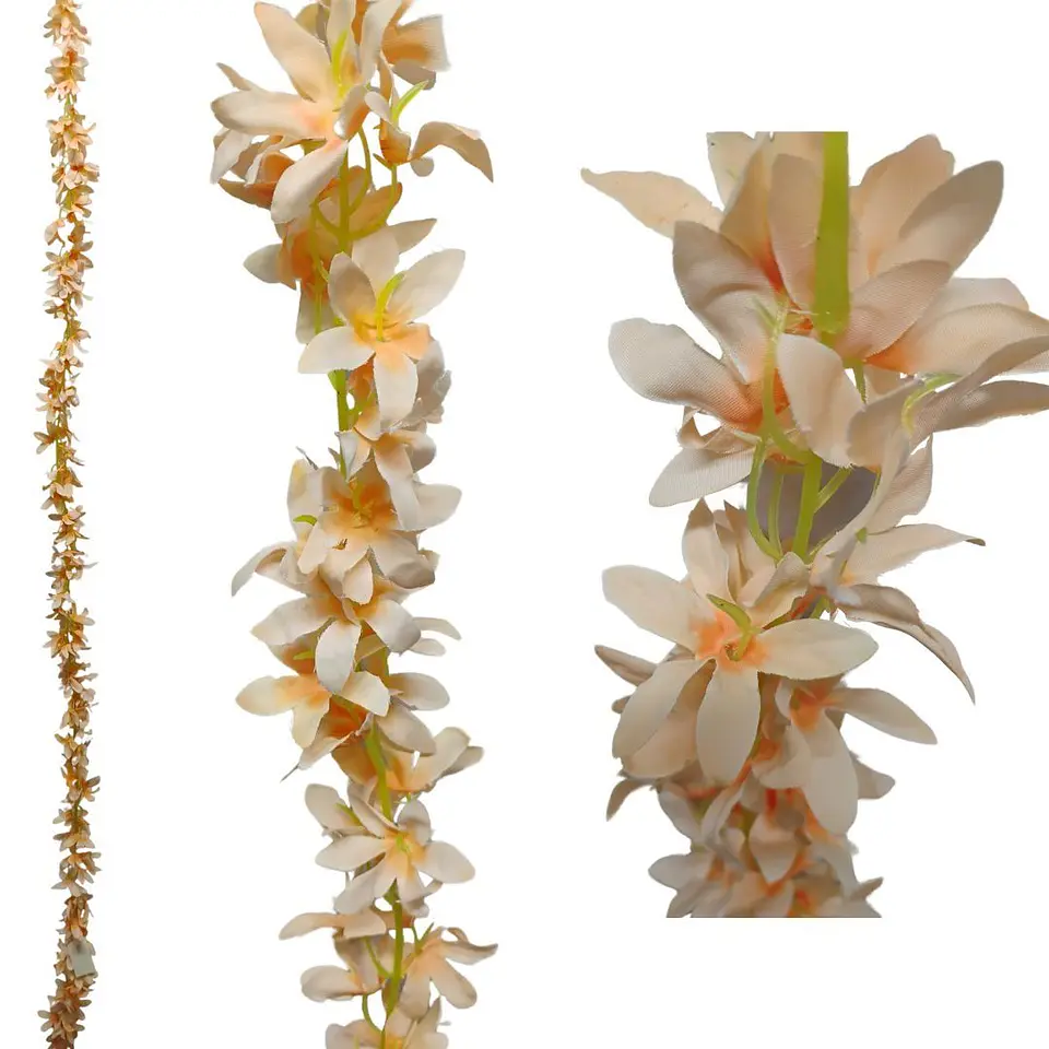 Flores Enredadera 1 Paquete 120cm Hoja Mata Rosas 2