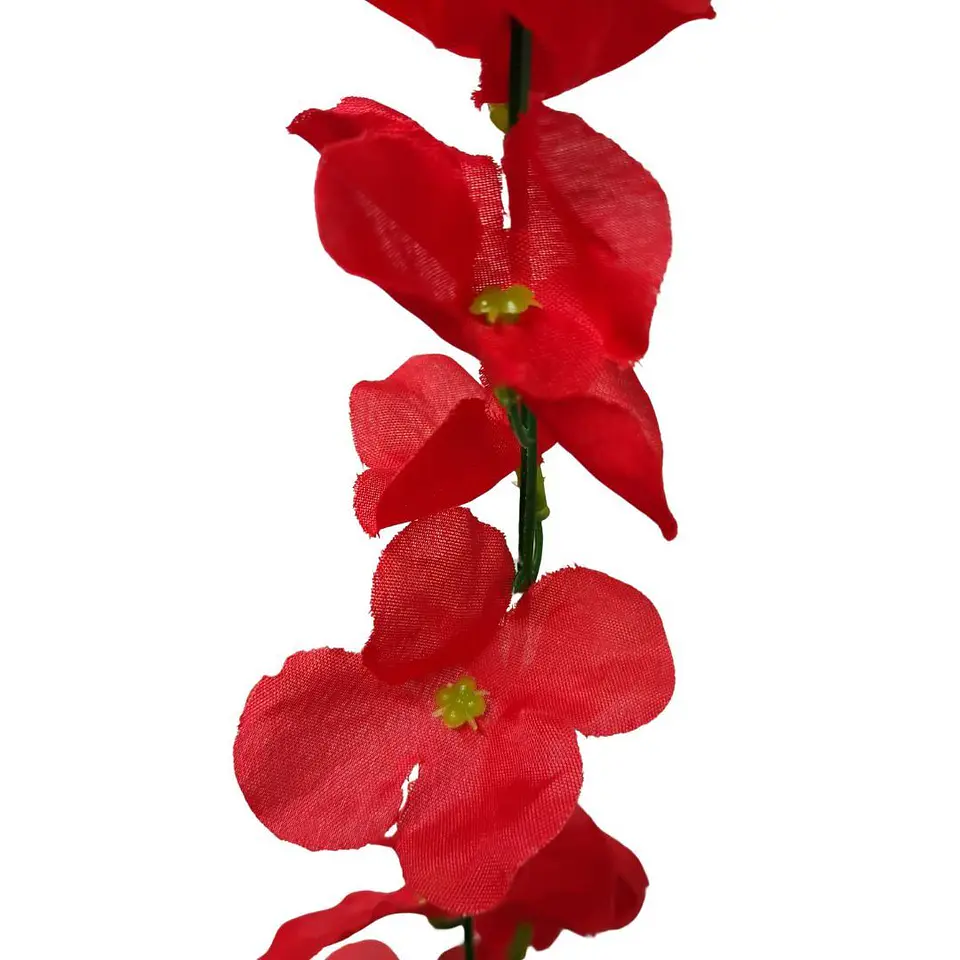 Enredadera 1 Paquete 210cm Hoja Mata Flores Rosas 4