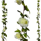 Enredadera Flor 1 Jardin 200cm Hoja Mata Rosas - Miniatura 3