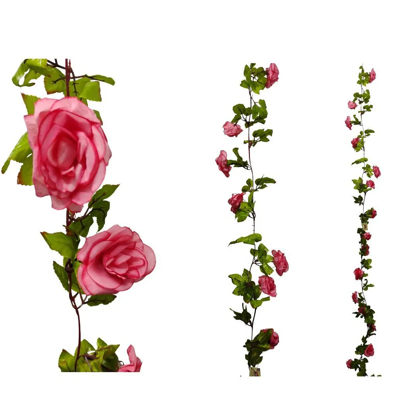Enredadera Flor 1 Jardin 200cm Hoja Mata Rosas 4