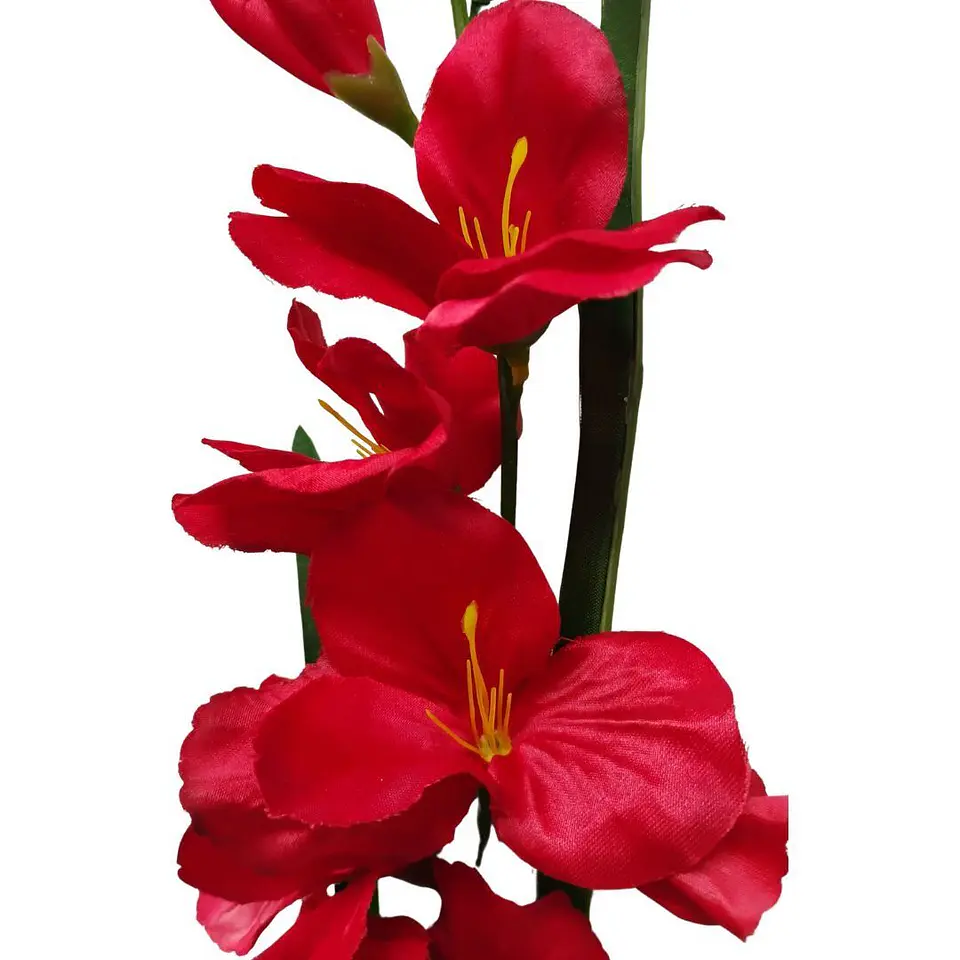Gladiolas Flores Artificiales Vara Nardo 3
