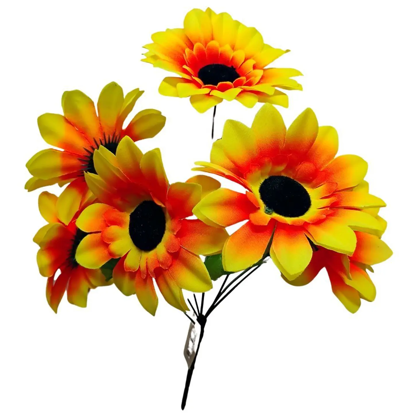 Mata Girasol Flores Artificiales Ramo 7 Girasoles 1