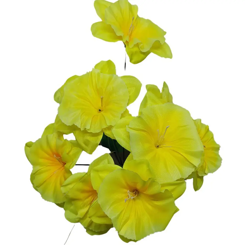 Flores Artificiales Ramo Dalia Rosas 2