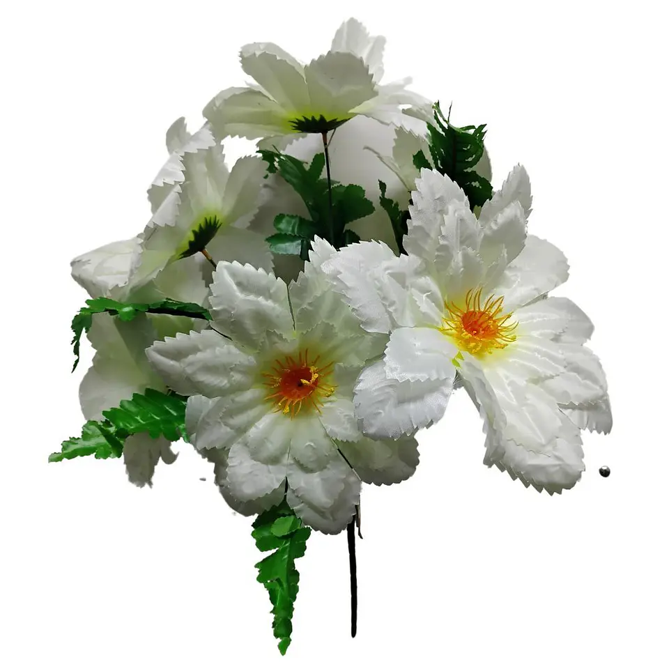 Flor Ramo Gervera Flores Artificiales Decoración Jardin 3