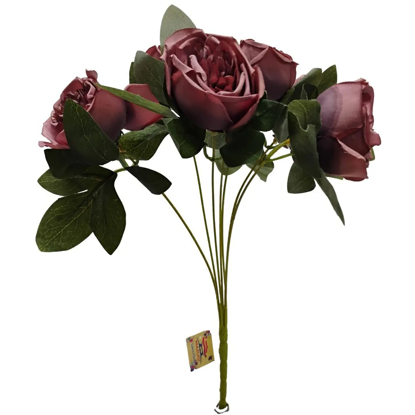 Matas Rosas Secas Flores Artificiales Decoración 2