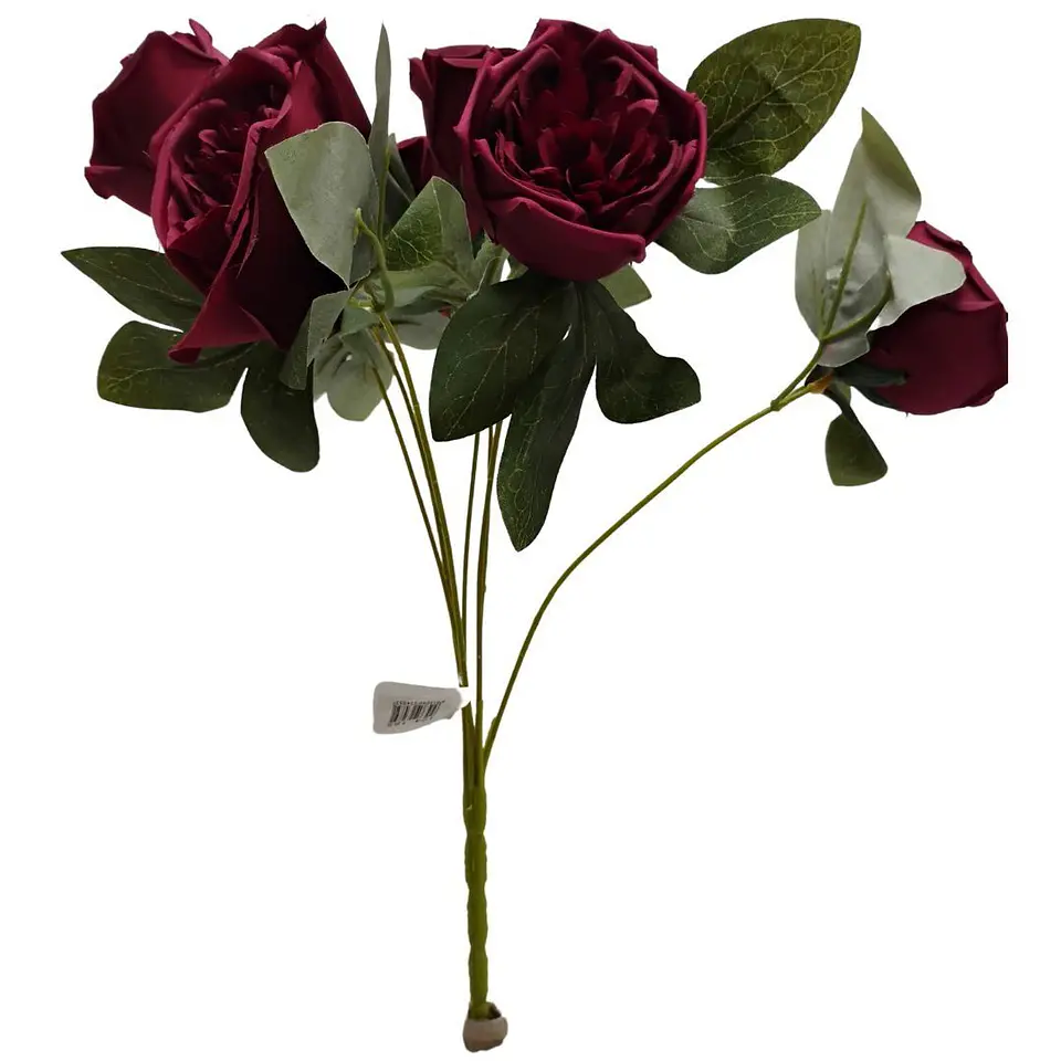 Matas Rosas Secas Flores Artificiales Decoración 5
