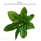 Mata Balazo Artificial Flor De Decoración Arboricola - Miniatura 3