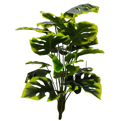 Balazo Jardines Matas Rosas Flores Artificiales Monstera