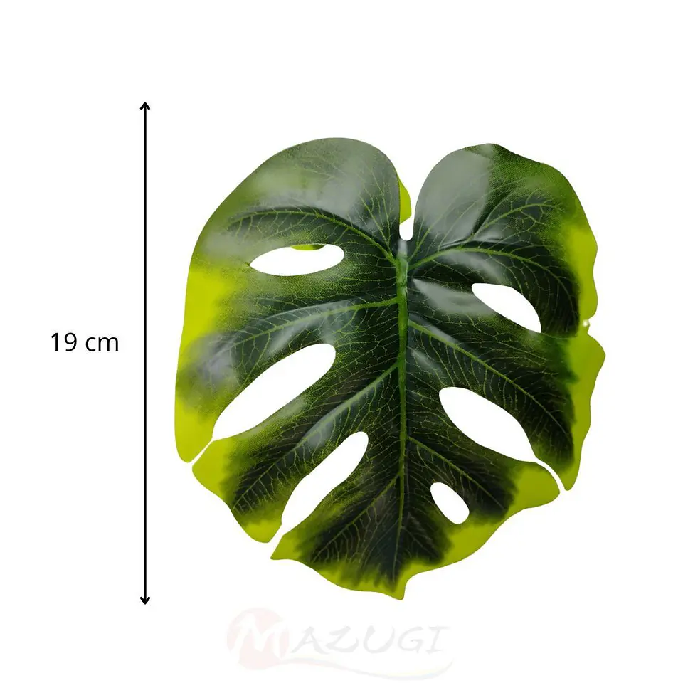 Balazo Jardines Matas Rosas Flores Artificiales Monstera 2
