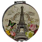 Espejo De Bolsillo Redondo 2und Diseño Torre De Paris - Miniatura 2