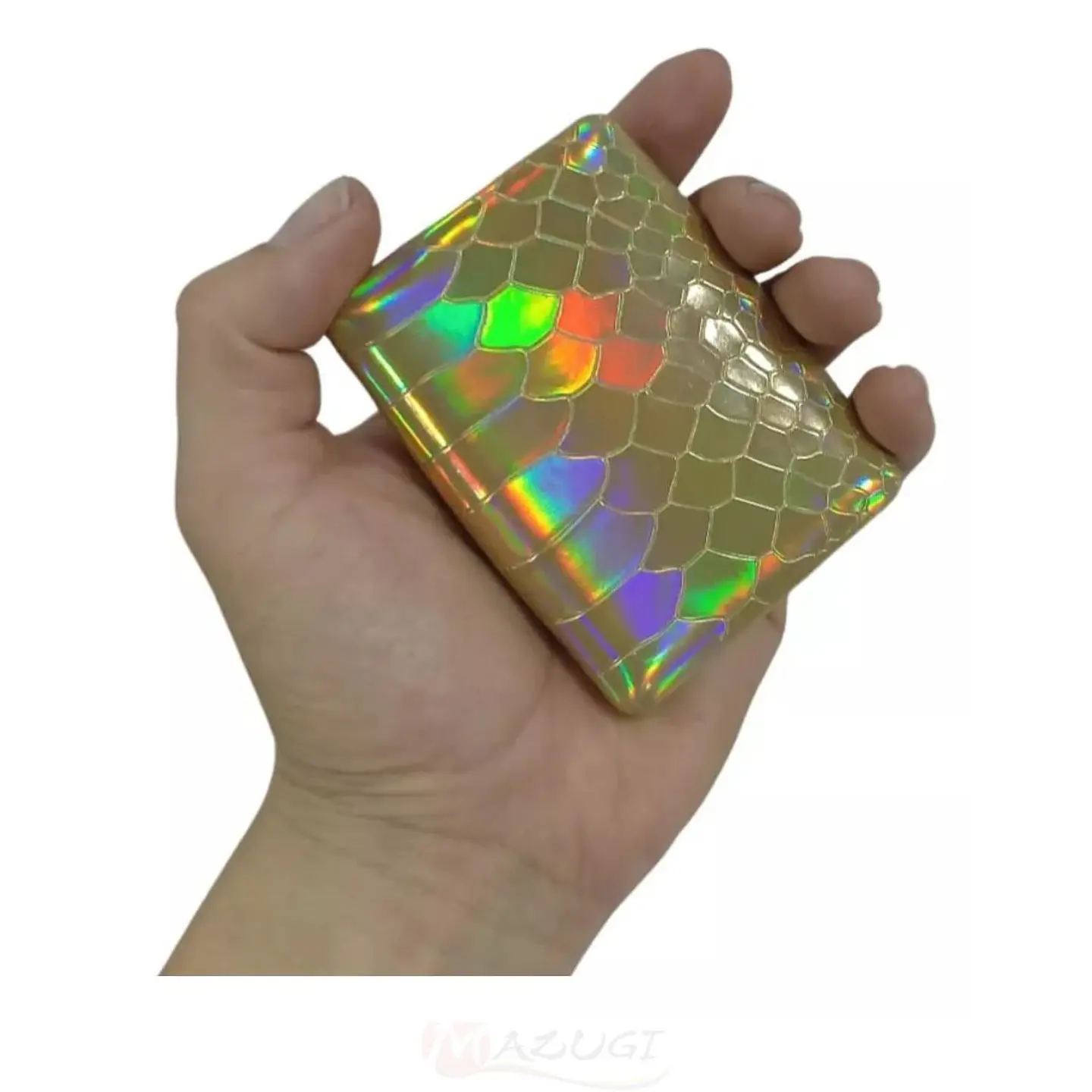 Espejo Rectangular Tornasol Con Aumento Portátil De Bolsillo 4