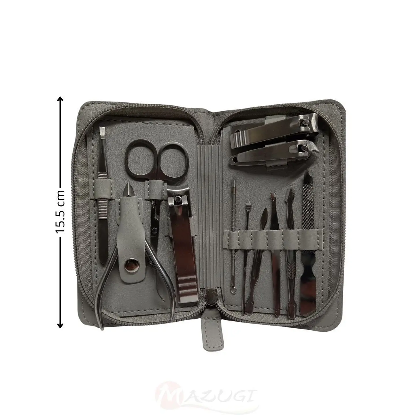 Pedicura Manicure 12 Pcs Estuche Belleza Corta Uñas Aseo 4