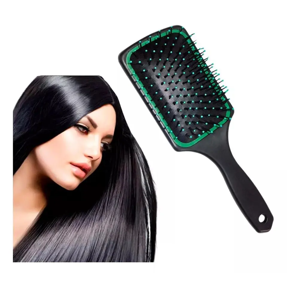 Cepillo Cerdas De Puntos Mujer Dama Alizar Cabello 1