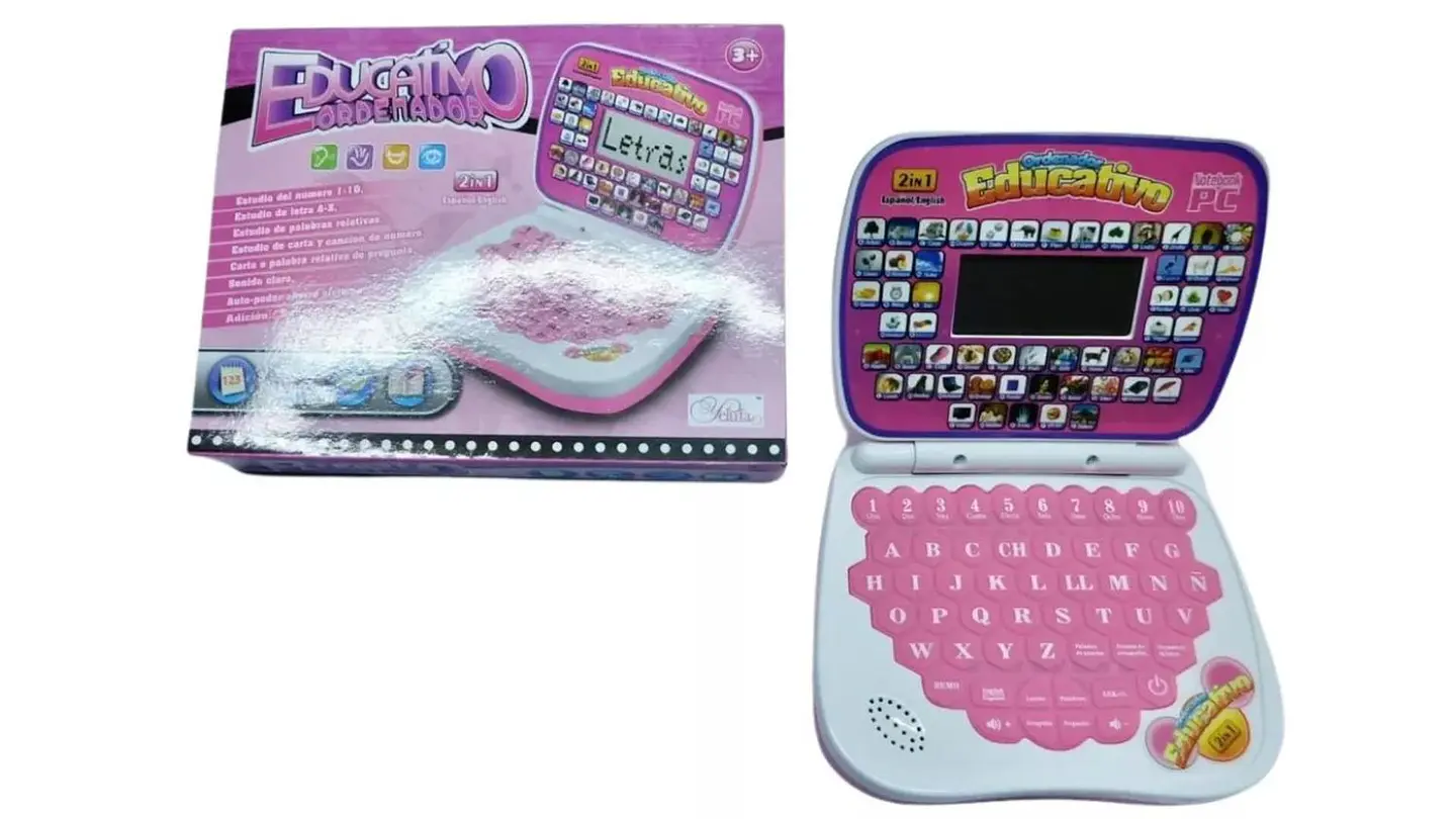 Mini Computador Aprendizaje Juego Educativo Electrónico 1