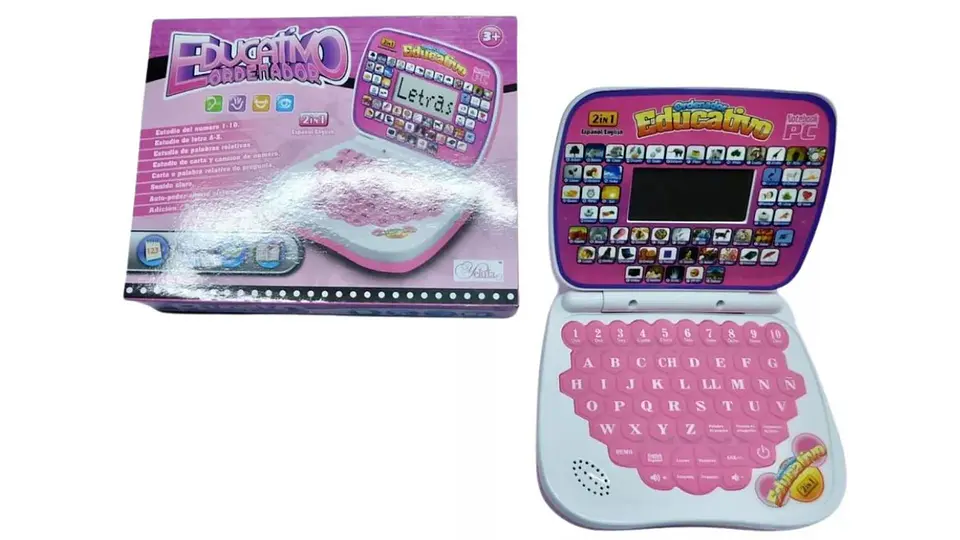 Mini Computador Aprendizaje Juego Educativo Electrónico 1
