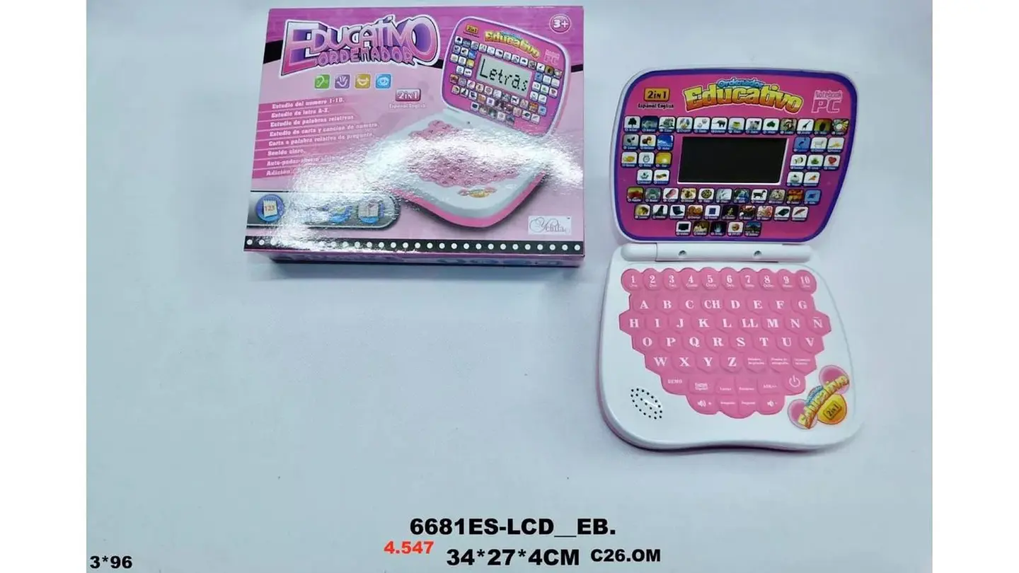 Mini Computador Aprendizaje Juego Educativo Electrónico 4