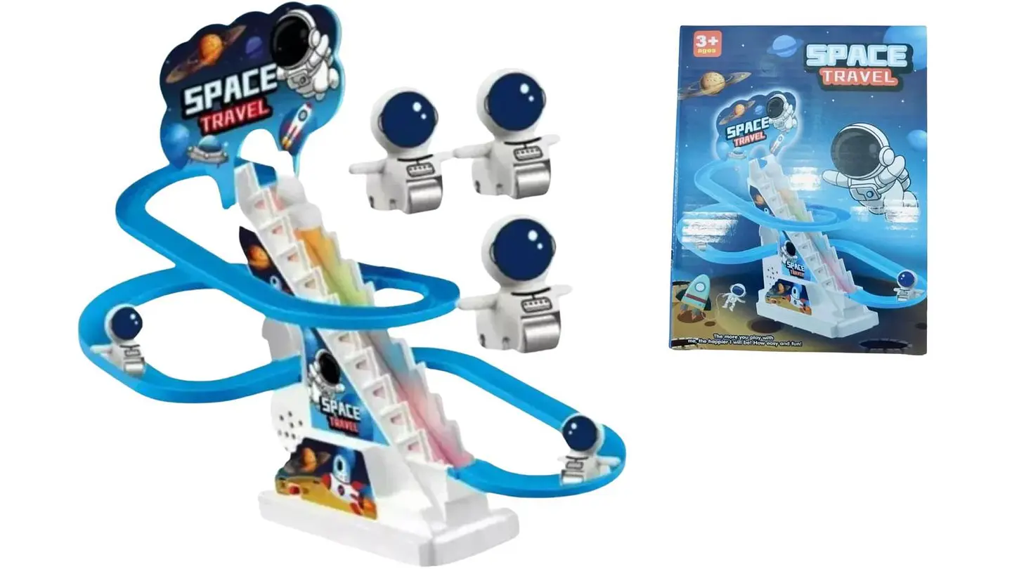 Pista Escaladora Flotante Astronauta Juguete Jugo Musical 1