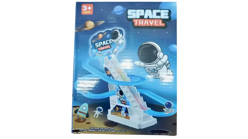Pista Escaladora Flotante Astronauta Juguete Jugo Musical 3